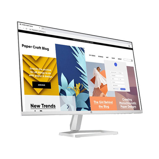 HP Series 5 27 inch FHD White Monitor 527sw (94F47A6)