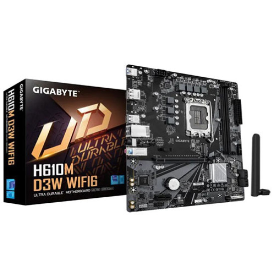 Gigabyte H610M D3W WIFI6 DDR5 Intel Motherboard
