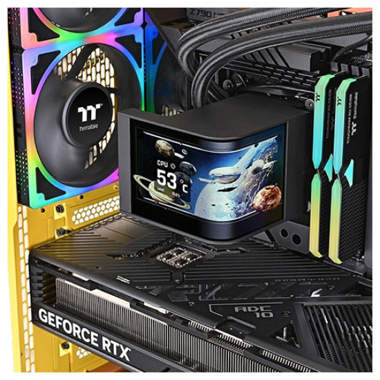 Thermaltake MAGCurve 360 Ultra ARGB Sync AIO Liquid Cooler (CL-W453-PL12SW-A)