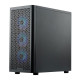 Cooler Master Elite 502 ARGB Mid Tower Case - Black