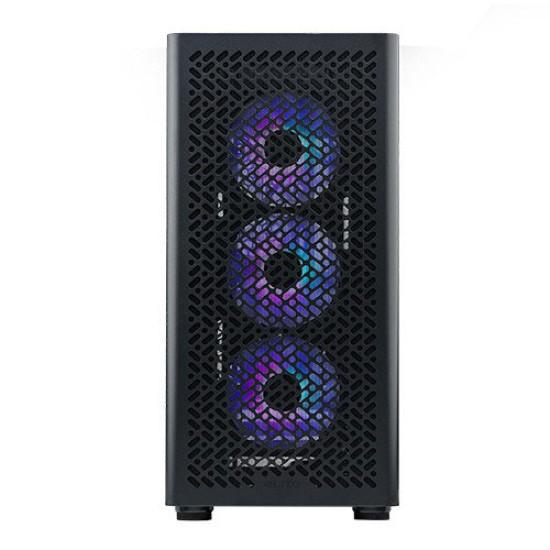 Cooler Master Elite 502 ARGB Mid Tower Case - Black