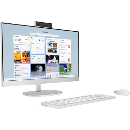 HP 27 inch All-in-One Desktop PC 27-cr1027in (BD0A1PA)