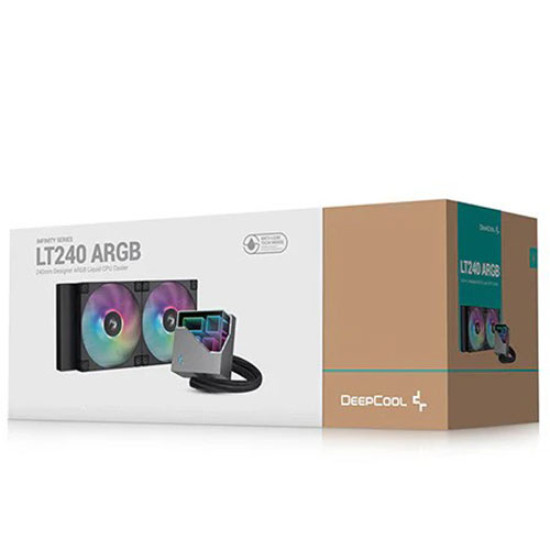 Deepcool LT240 ARGB 240mm CPU Liquid Cooler White (R-LT240-WHAMNC-G-1) Deepcool LT240 ARGB 240mm CPU Liquid Cooler White (R-LT240-WHAMNC-G-1)