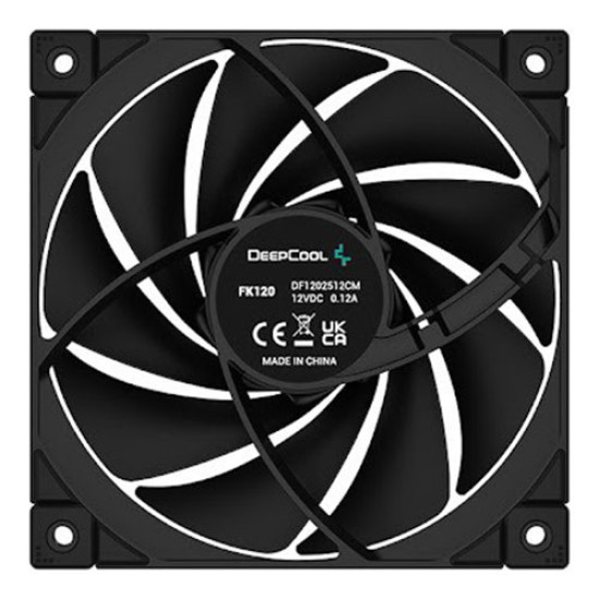 DeepCool FT120 3 in 1 Case Fan - Black (R-FT12-BKWPN3-G) DeepCool FT120 3 in 1 Case Fan - Black (R-FT12-BKWPN3-G)