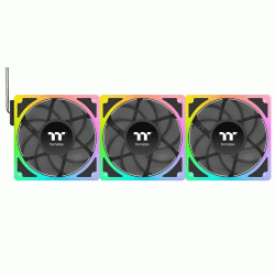 Thermaltake TOUGHFAN EX 120 ARGB Sync PC Cooling Fan 3-Fan Pack (CL-F210-PL12SW-A)