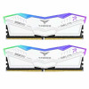 Team Group T-Force Delta RGB 32GB (2X16GB) DDR5 5600MHz CL32 White (FF4D532G5600HC32DC01)