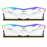 Team Group T-Force Delta RGB 32GB (2X16GB) DDR5 5600MHz CL32 White (FF4D532G5600HC32DC01)