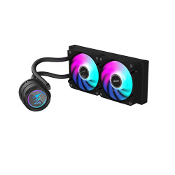 Gigabyte AORUS WATERFORCE II 240 240mm AIO CPU Liquid Cooler Black Gigabyte AORUS WATERFORCE II 240 240mm AIO CPU Liquid Cooler Black