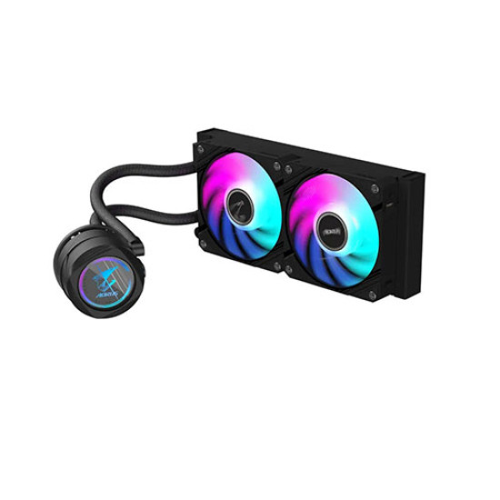Gigabyte AORUS WATERFORCE II 240 240mm AIO CPU Liquid Cooler Black Gigabyte AORUS WATERFORCE II 240 240mm AIO CPU Liquid Cooler Black