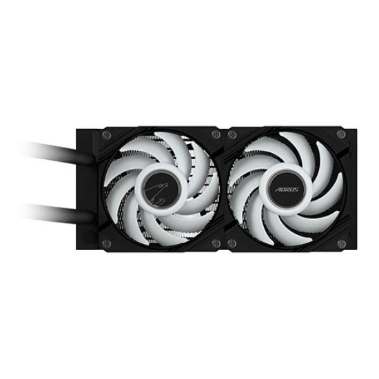 Gigabyte AORUS WATERFORCE II 240 240mm AIO CPU Liquid Cooler Black Gigabyte AORUS WATERFORCE II 240 240mm AIO CPU Liquid Cooler Black