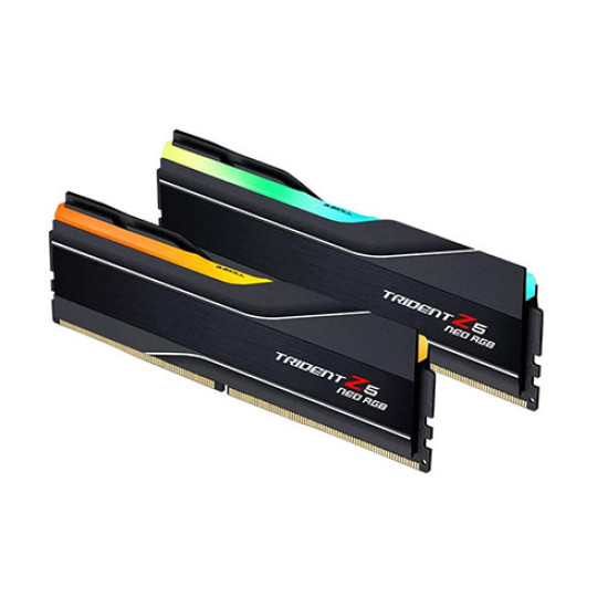 G.Skill Trident Z5 Neo RGB 64GB (2x32GB) DDR5 6000MHz Black (F5-6000J3636F32GX2-TZ5NR) G.Skill Trident Z5 Neo RGB 64GB (2x32GB) DDR5 6000MHz Black (F5-6000J3636F32GX2-TZ5NR)