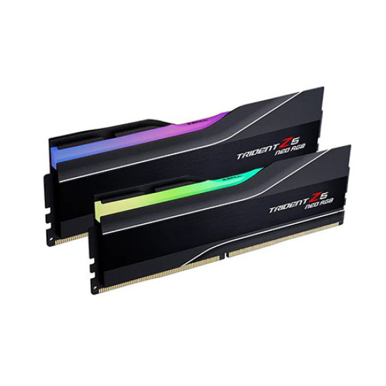 G.Skill Trident Z5 Neo RGB 64GB (2x32GB) DDR5 6000MHz Black (F5-6000J3636F32GX2-TZ5NR) G.Skill Trident Z5 Neo RGB 64GB (2x32GB) DDR5 6000MHz Black (F5-6000J3636F32GX2-TZ5NR)