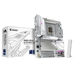 Gigabyte B860 AORUS ELITE WIFI7 ICE DDR5 Intel Motherboard Gigabyte B860 AORUS ELITE WIFI7 ICE DDR5 Intel Motherboard