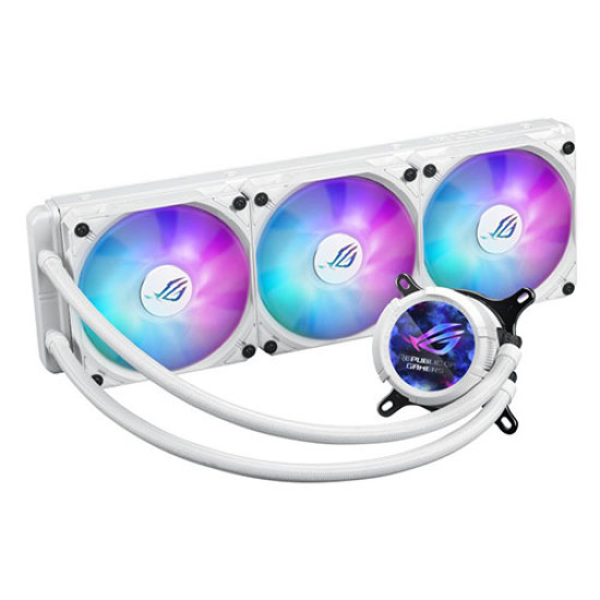 Asus ROG STRIX LC III 360 ARGB LCD AIO CPU Liquid Cooler White Edition Asus ROG STRIX LC III 360 ARGB LCD AIO CPU Liquid Cooler White Edition