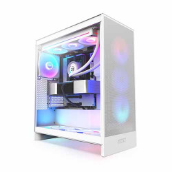 NZXT H7 Flow RGB Mid-Tower Cabinet White (CM-H72FW-R1)
