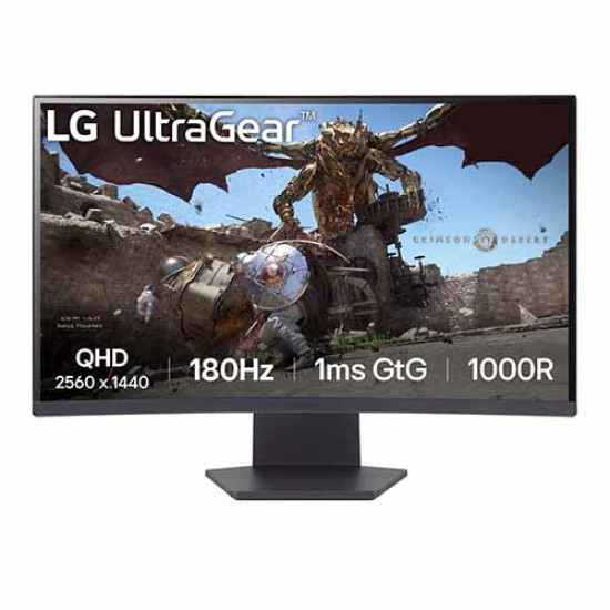 LG 27 inch QHD Curved Gaming Monitor (27GS60QC-B) LG 27 inch QHD Curved Gaming Monitor (27GS60QC-B)