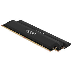 Crucial Pro DDR5-6400 32GB Kit (16GBx2) UDIMM Black (CP2K16G64C38U5B) Crucial Pro DDR5-6400 32GB Kit (16GBx2) UDIMM Black (CP2K16G64C38U5B)