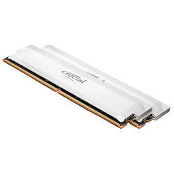 Crucial Pro DDR5-6400 32GB Kit (16GBx2) UDIMM White (CP2K16G64C38U5W) Crucial Pro DDR5-6400 32GB Kit (16GBx2) UDIMM White (CP2K16G64C38U5W)