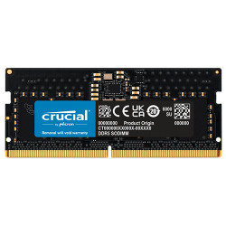 Crucial 8GB DDR5-5600 SODIMM (CT8G56C46S5) Crucial 8GB DDR5-5600 SODIMM (CT8G56C46S5)