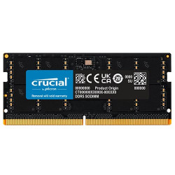 Crucial 48GB DDR5 5600 SODIMM (CT48G56C46S5) Crucial 48GB DDR5 5600 SODIMM (CT48G56C46S5)