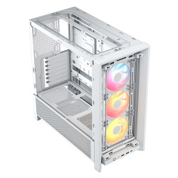 Corsair FRAME 4000D RS ARGB Modular Mid-Tower PC Case White (CC-9011297-WW) Corsair FRAME 4000D RS ARGB Modular Mid-Tower PC Case White (CC-9011297-WW)