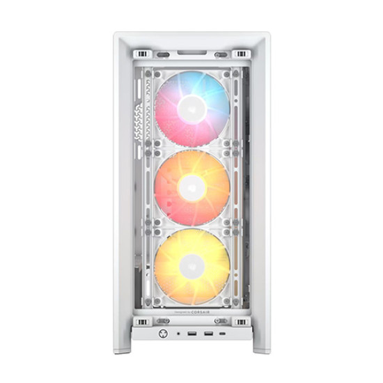 Corsair FRAME 4000D RS ARGB Modular Mid-Tower PC Case White (CC-9011297-WW) Corsair FRAME 4000D RS ARGB Modular Mid-Tower PC Case White (CC-9011297-WW)