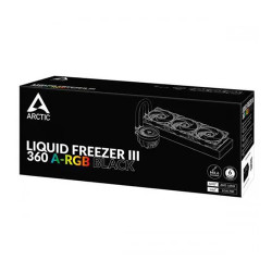 Arctic Liquid Freezer III 360 A-RGB Black CPU Water Cooler (ACFRE00144A) Arctic Liquid Freezer III 360 A-RGB Black CPU Water Cooler (ACFRE00144A)