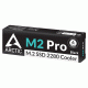 Arctic M2 Pro Black SSD Cooler for M.2 Drives (ACOTH00001A)