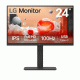 LG 23.8 inch Full HD IPS Monitor with USB Type-C (24BA650)