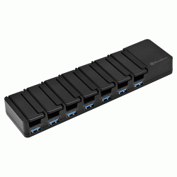 SilverStone UC03-PRO 7 Port USB Charging Station