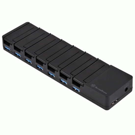 SilverStone UC03-PRO 7 Port USB Charging Station