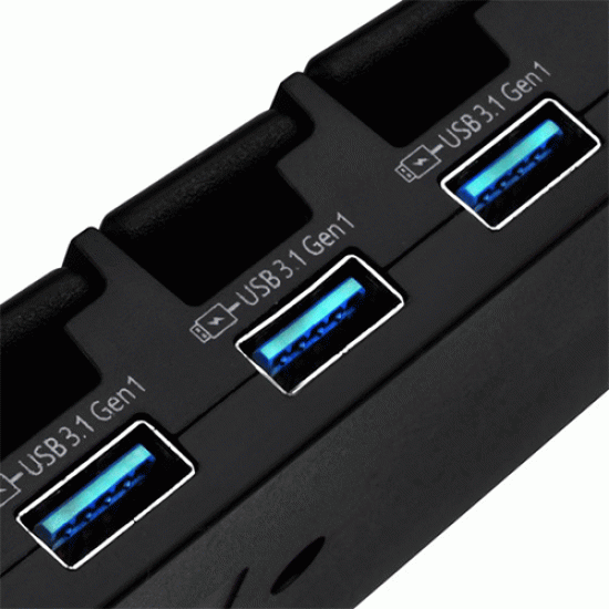 SilverStone UC03-PRO 7 Port USB Charging Station