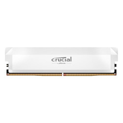 Crucial 16GB DDR5 6400Mhz Pro Overclocking CL38 UDIMM White (CP16G64C38U5W) Crucial 16GB DDR5 6400Mhz Pro Overclocking CL38 UDIMM White (CP16G64C38U5W)