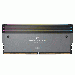 Corsair DOMINATOR TITANIUM RGB 32GB (2x16GB) DDR5 DRAM 6000MHz CL30 Memory Kit Grey (CMP32GX5M2B6000Z30) Corsair DOMINATOR TITANIUM RGB 32GB (2x16GB) DDR5 DRAM 6000MHz CL30 Memory Kit Grey (CMP32GX5M2B6000Z30)