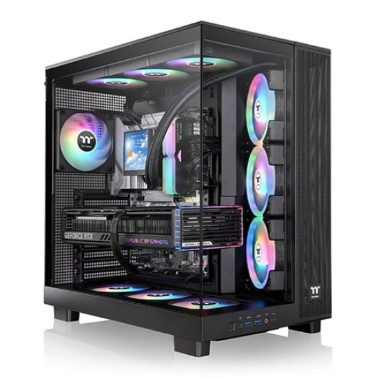 Thermaltake View 380 XL TG ARGB Mid Tower Chassis Black (CA-11E-00M1WN-00) Thermaltake View 380 XL TG ARGB Mid Tower Chassis Black (CA-11E-00M1WN-00)