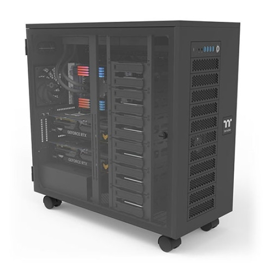 Thermaltake AX700 TG Super Tower Chassis Black (CA-11B-00F1WN-00)