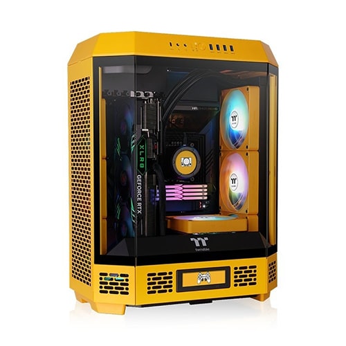 Thermaltake The Tower 600 Bumblebee Mid Tower Chassis (CA-1Z1-00M4WN-00)