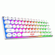 Ant Esports MK1500 BT Retro Wireless RGB Membrane Gaming Keyboard - White