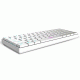 Ant Esports MK1500 BT Retro Wireless RGB Membrane Gaming Keyboard - White