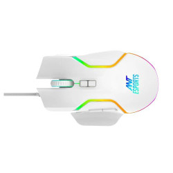 Ant Esports GM320 RGB Wired Optical Gaming Mouse White