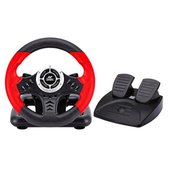 Ant Esports GW170 Corsa Racing Wheel with Pedal Black