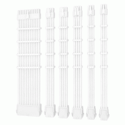 Antec PSU Sleeved Extension Cable Kit V2 White (PSUSCW30-102-W) Antec PSU Sleeved Extension Cable Kit V2 White (PSUSCW30-102-W)
