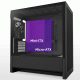 NZXT H3 Flow Micro-ATX Mid-Tower Computer Case Black (CC-H31FB-01)