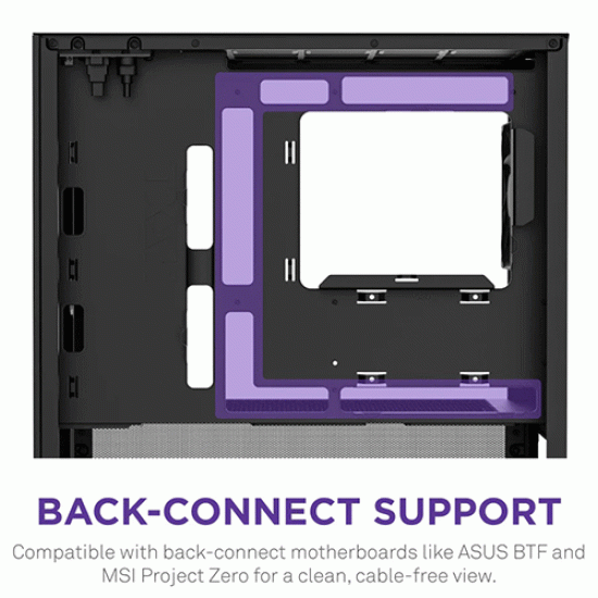 NZXT H3 Flow Micro-ATX Mid-Tower Computer Case Black (CC-H31FB-01) NZXT H3 Flow Micro-ATX Mid-Tower Computer Case Black (CC-H31FB-01)