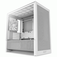 NZXT H3 Flow Micro-ATX Mid-Tower Computer Case White (CC-H31FW-01)