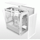 NZXT H3 Flow Micro-ATX Mid-Tower Computer Case White (CC-H31FW-01)