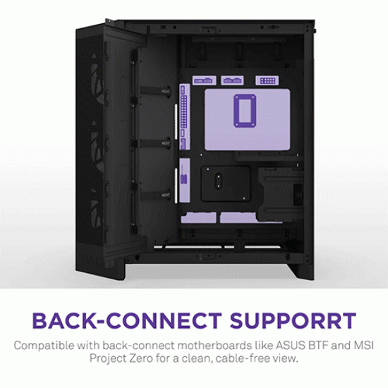 NZXT H9 Flow RGB Dual-Chamber Mid-Tower ATX Case Black (CM-H92FB-R1) NZXT H9 Flow RGB Dual-Chamber Mid-Tower ATX Case Black (CM-H92FB-R1)