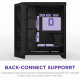 NZXT H9 Flow RGB+ Dual-Chamber Mid-Tower ATX Case Black (CM-H92FB-P1)