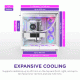 NZXT H9 Flow RGB+ Dual-Chamber Mid-Tower ATX Case White (CM-H92FW-P1)