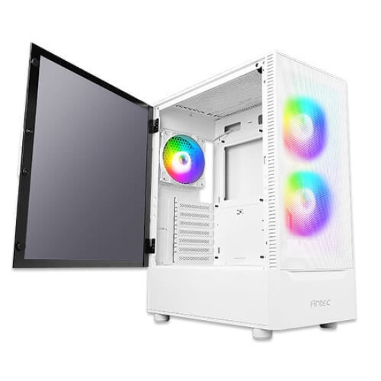 Antec NX410 V2 ARGB ATX Mid Tower Cabinet White Antec NX410 V2 ARGB ATX Mid Tower Cabinet White